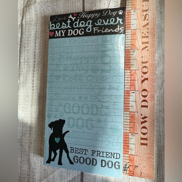 NWT Molly & Rex Magnetic Notepad Dog Best Friend 100 sheets - Picture 3 of 5